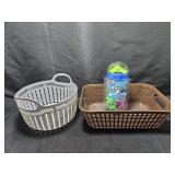 Plastic Baskets & Water Balloons