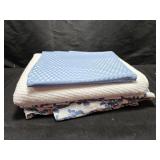 Flat Sheet, Towel & Shower Curtain