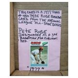 1977 Pete Rose Trading Card