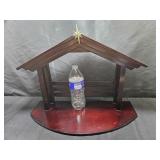 Nativity Shelf Display