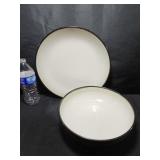 Serving Bowl & Plate
