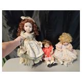 Plastic & Porcelain Dolls A