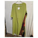 Green Dress SZ 3X