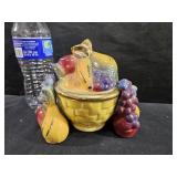 Shawnee Pottery Sugar, Salt & Pepper