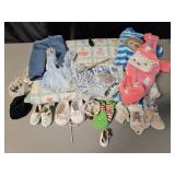 Doll Blanket, Shoes, Clothes
