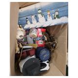 Box Of Misc Christmas