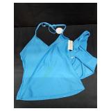 Blue 2 Piece Swimsuit SZ M
