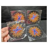 4 Cloth Patches