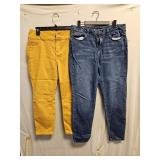 Ladies Jeans Capris SZ 8