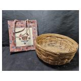1983 Longaberger Basket & Sm Tote