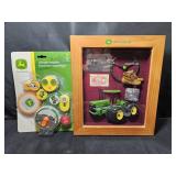 John Deere Magnets & Shadow Box