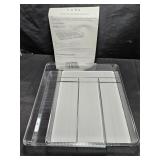 Cello Expandable Drawer Organizer Grey