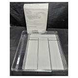 Cello Expandable Drawer Organizer Grey