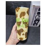 Local Crafter Tumbler Not Today Heifer