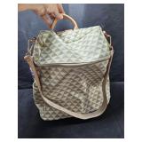 Faux Leather Backpack Purse
