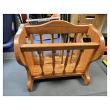 Oak Magazine Rack