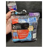 2 PK Tagless Boxers SZ Lg 36/38