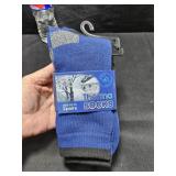 2 Pairs Therma Socks SZ 10/13