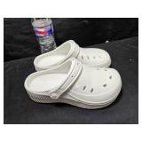 White Crocs SZ 7/8