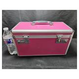 Locking Pink Storage Box