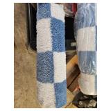 4 X 6 Area Rug New  Blue & Wht