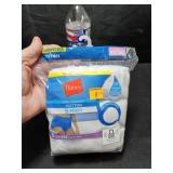 5 Pk Ladies Briefs SZ 10