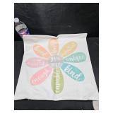 18x18 Zippered Pillow Cover You Are Flower
