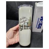Local Crafter Tumbler Merry Christmas