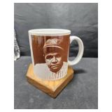 VTG Babe Ruth Mug & Coaster Set
