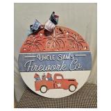 18 Inch Patriotic Hanger
