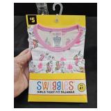 Girls Tight Fit Pajamas SZ 4T