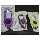 Retractable Keychains W/Carabiner