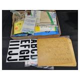 Stencils & Stickers