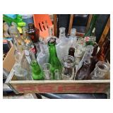 Old Bottles & Pepsi Crate