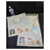 2Cinch Top 13x22.5 Cloth Bag Woodland
