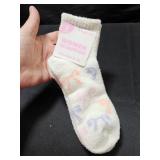 2 PK Cozy Socks Bows 4/10