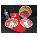 Paper Plates & Stocking