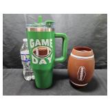 LG Tumbler Scratched & Football Cup