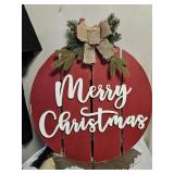 Merry Christmas Ornament Hanger Top Broken