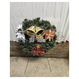 16 Inch Wreath & Stand Bells
