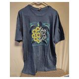 Save The Turtles Tee SZ XL