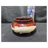 VTG Fish & Lizard Motif Ceramic Pot
