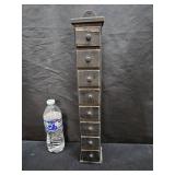 Wood Multi Drawer Spice Cabinet