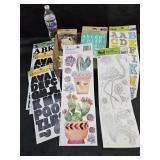 Stickers, Stencils & Wood Ornaments