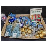 Ornaments Blue/Gold/Bubble