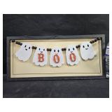 Boo Wood Wal Decor