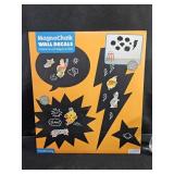 Magnetic Chalk Board Decals Shapes