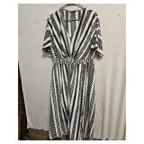 Blk & Wht Dress SZ 14/16