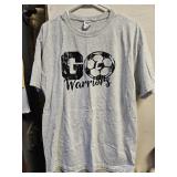 Go Warriors Tee SZ Lg