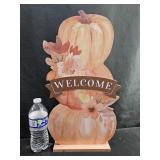 Stacked Pumkin Welcome
